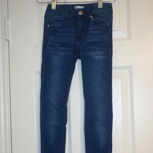 Girls Epic thread skinny dark wash blue jeans  size8
